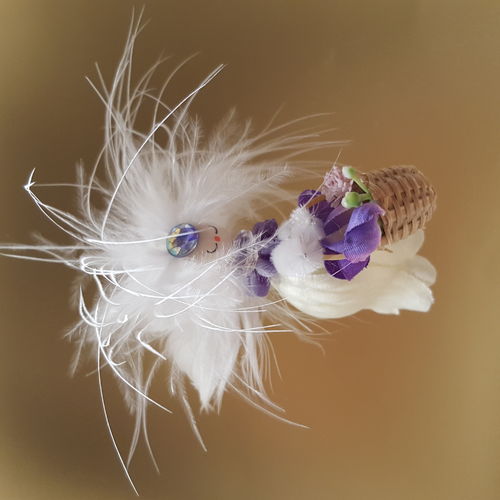 Glockenblume Blumenkorb lila